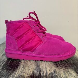 UGG Kid’s Grade School Neumel Winter Boots | Size 6
